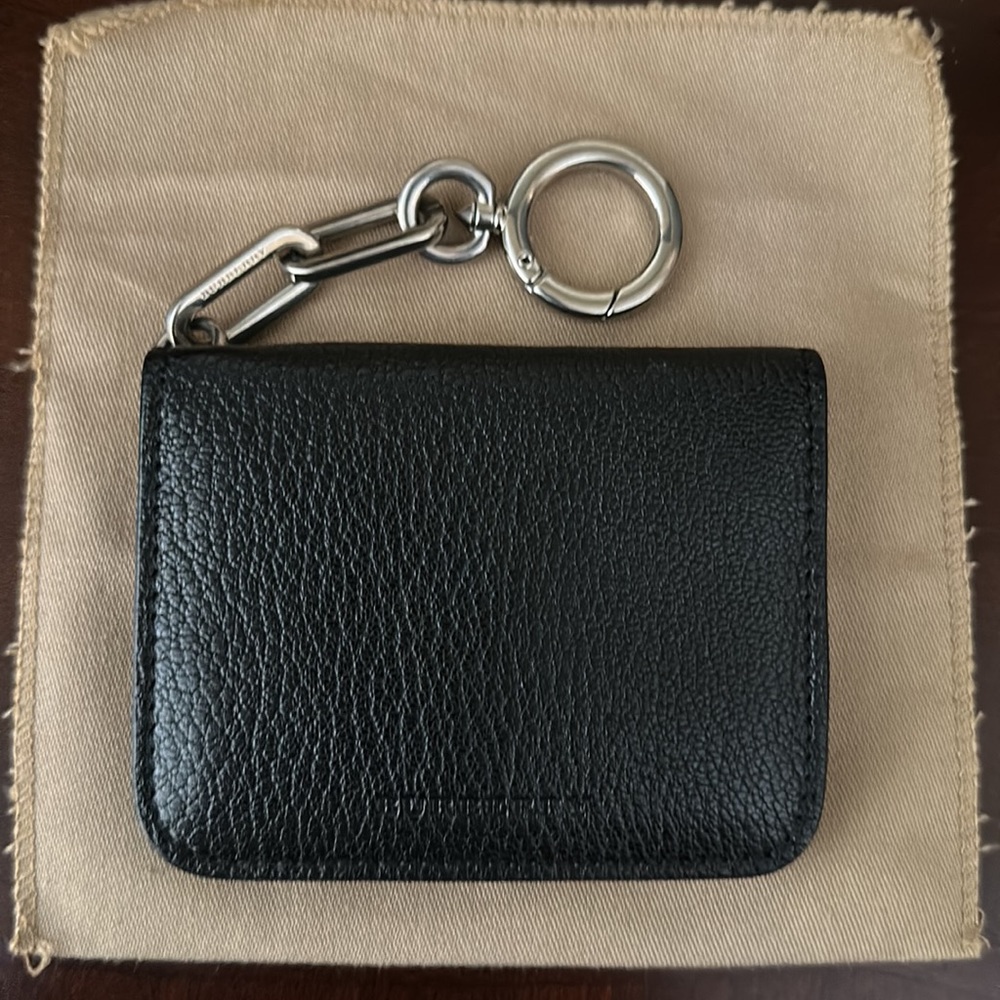 BURBERRY Camberwell Leather Card Case Wallet